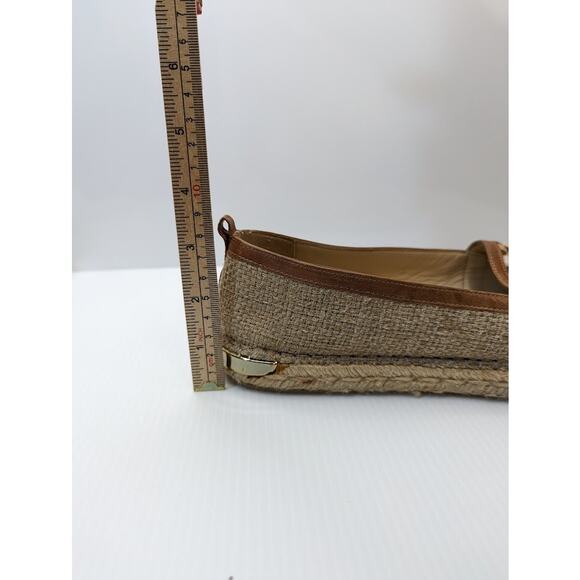 stuart weitzman  cheetah print leather espadrilles sz 38 (US sz 7) - Picture 12 of 12